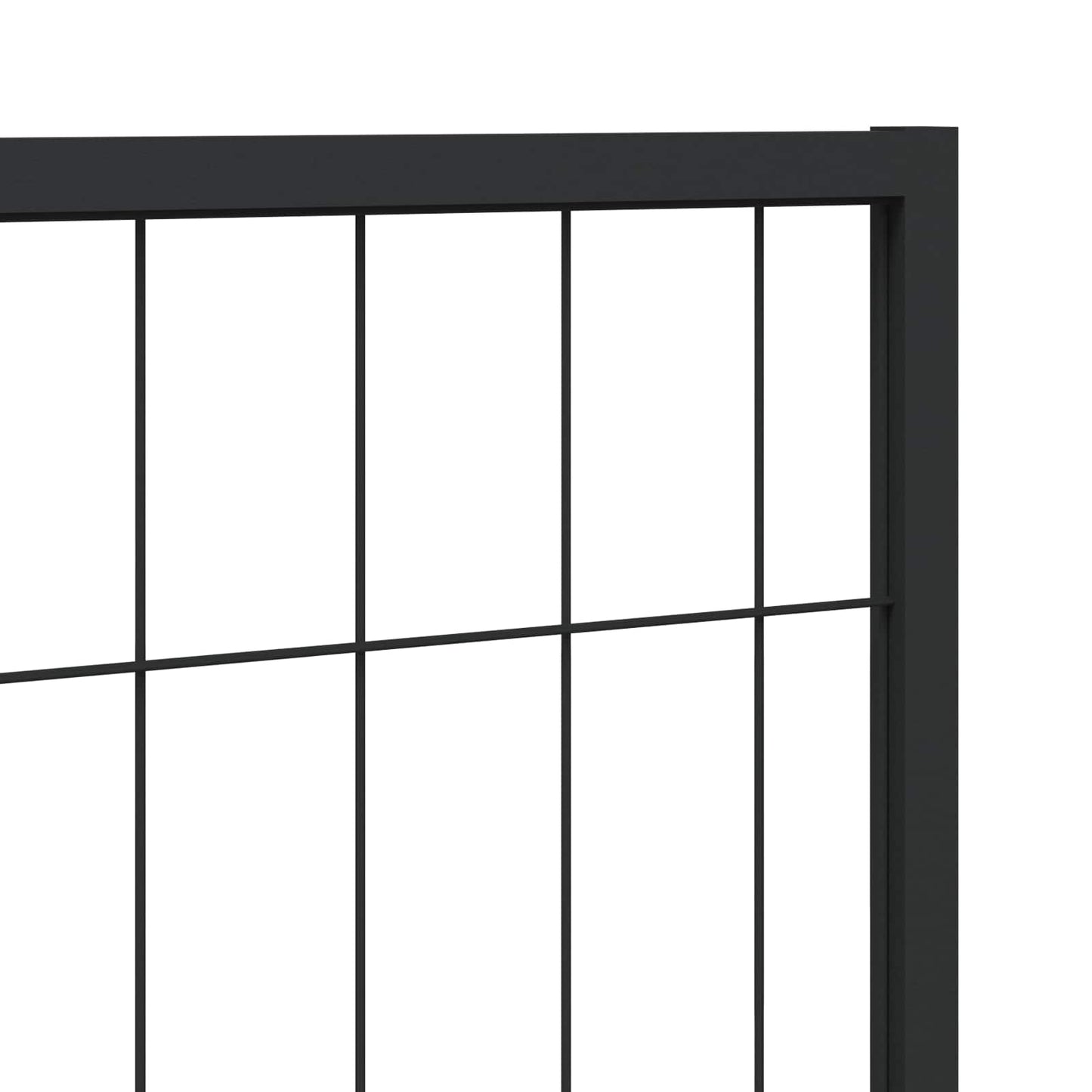 Animal Cage without Door Black 300 x 100 x 70 cm Steel