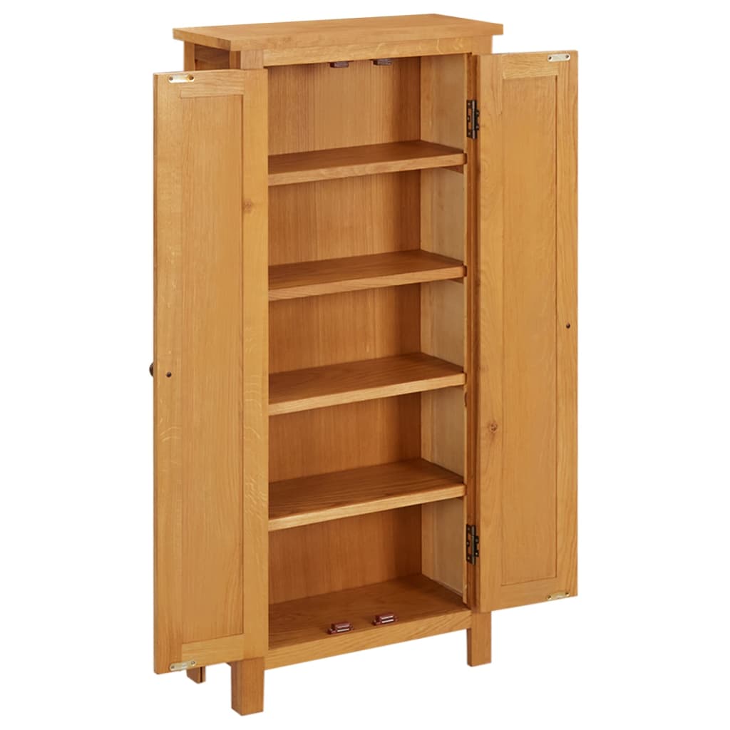 Storage Cabinet | Light Oak | Solid Oak Wood, MDF Veneer | Medium