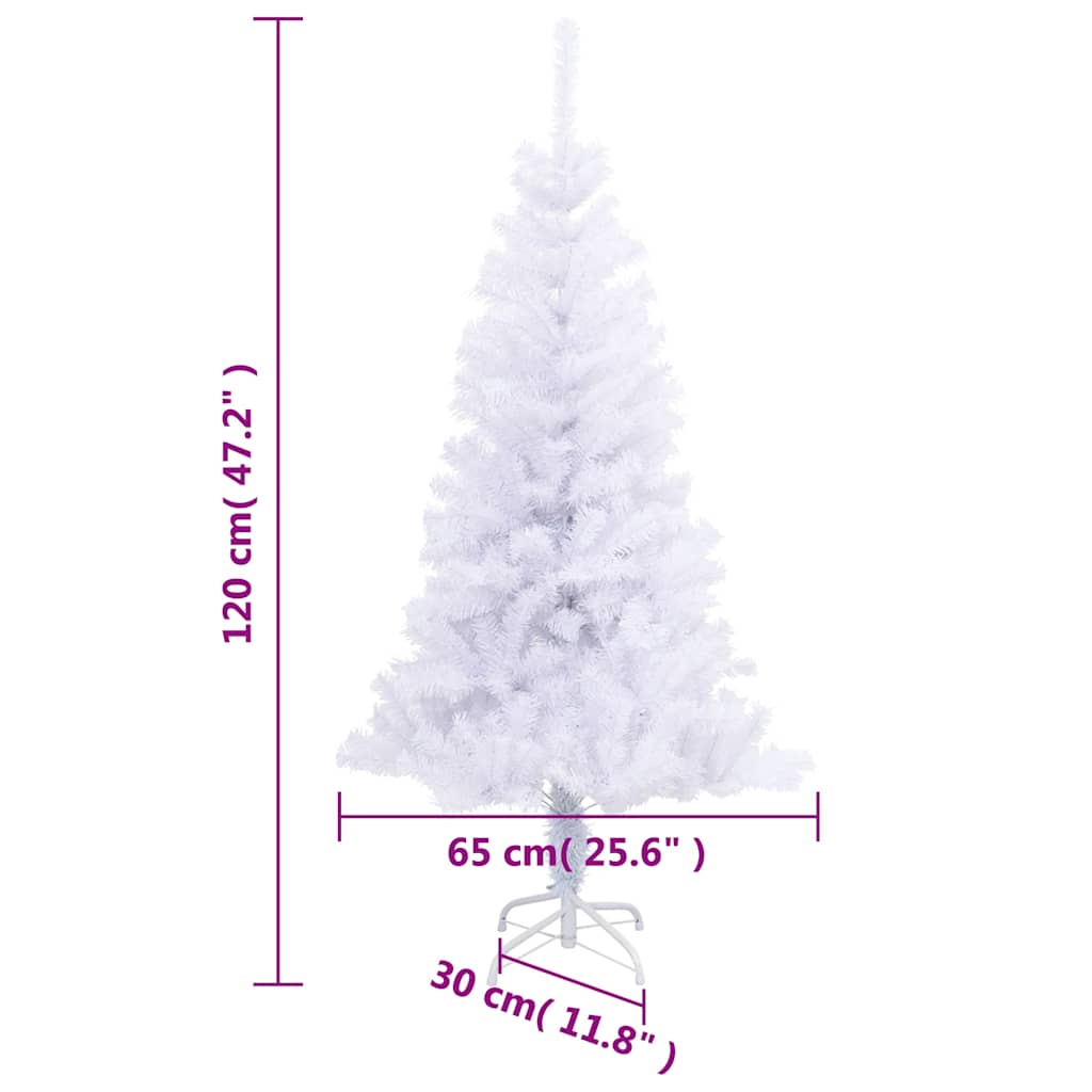 vidaXL Artificial Christmas Tree with Stand 120 cm 230 Branches