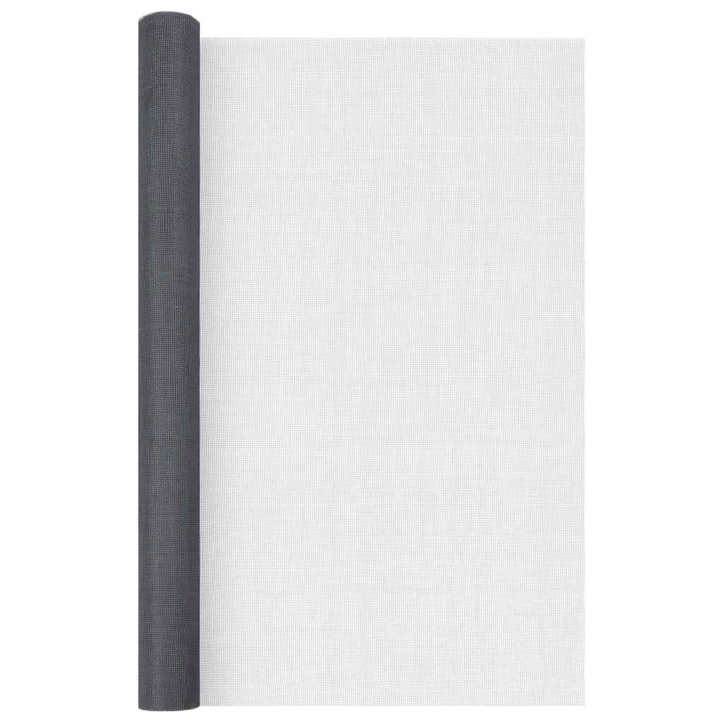 Mesh Screen Fiberglass 80x2000 cm Grey