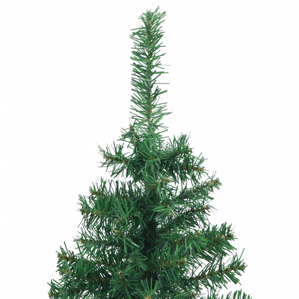 vidaXL Corner Artificial Christmas Tree Green 120 cm PVC