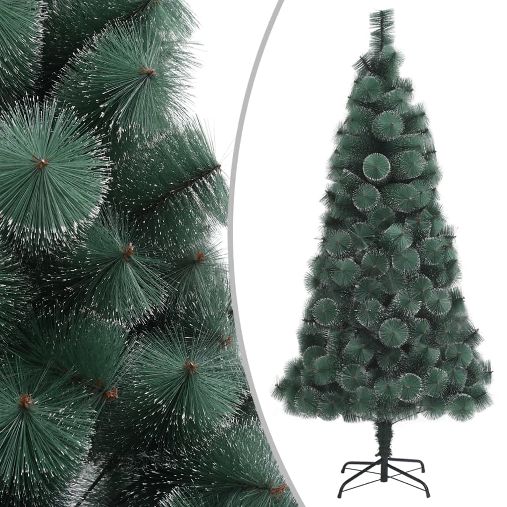 vidaXL Artificial Christmas Tree with Stand Green 120 cm PET