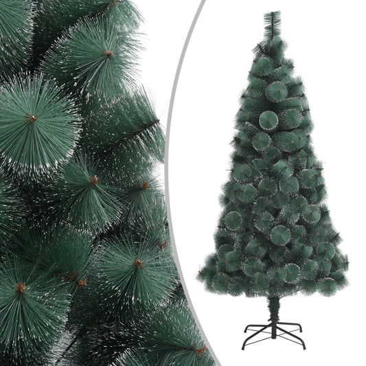 vidaXL Artificial Christmas Tree with Stand Green 210 cm PET