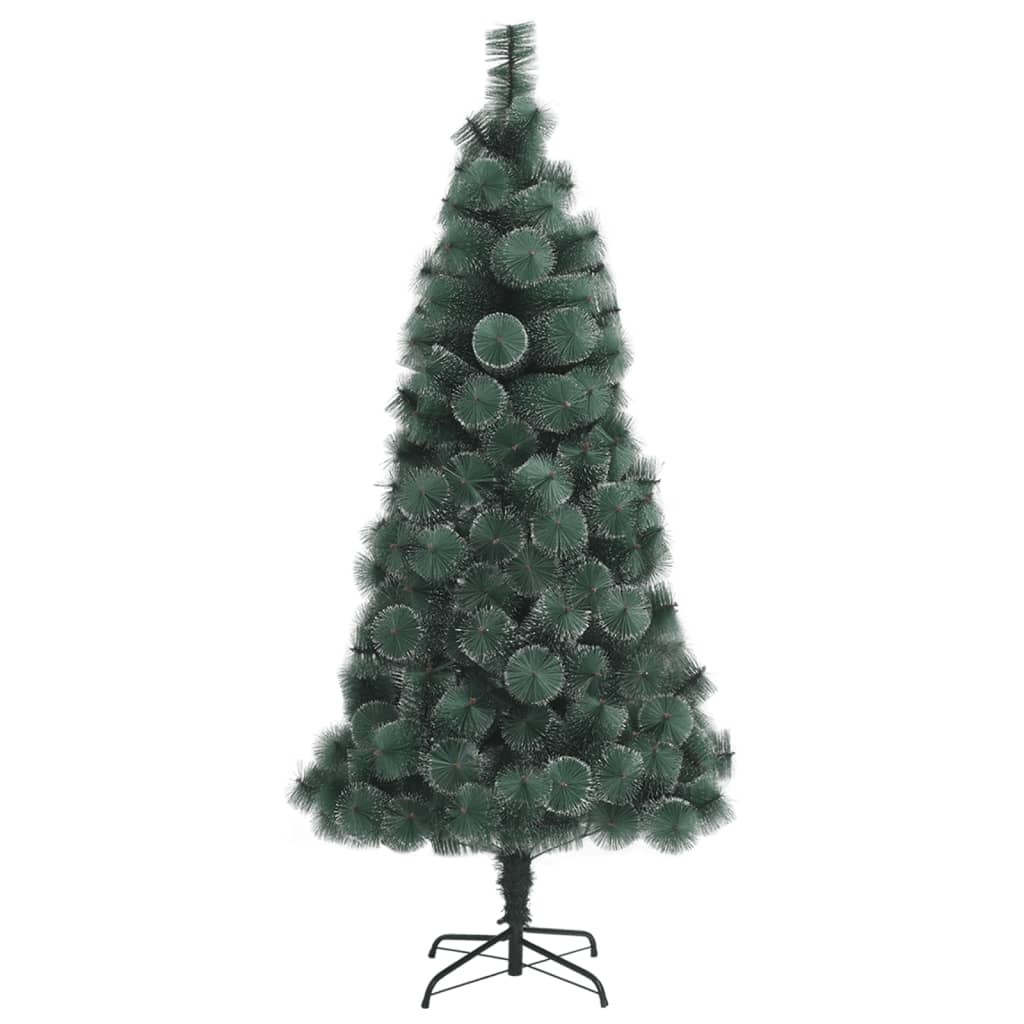 vidaXL Artificial Christmas Tree with Stand Green 210 cm PET