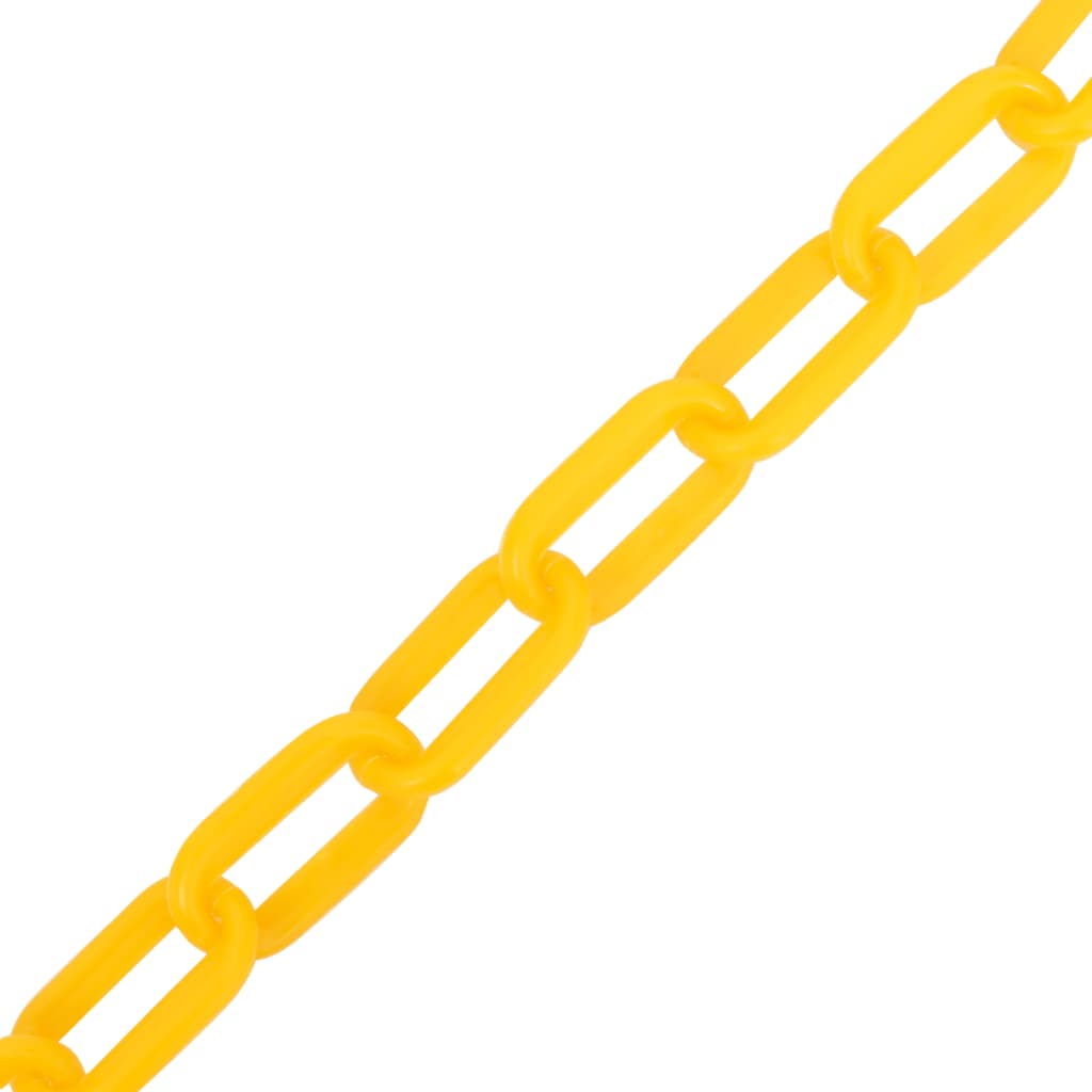 Warning Chain Yellow 100 m Ø6 mm Plastic