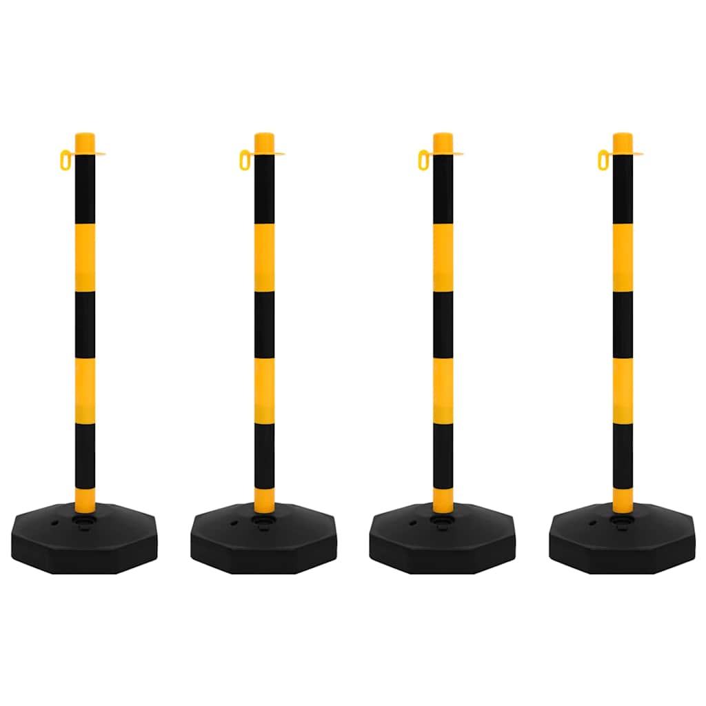 Chain Post Set with 10 m Plastic Chain