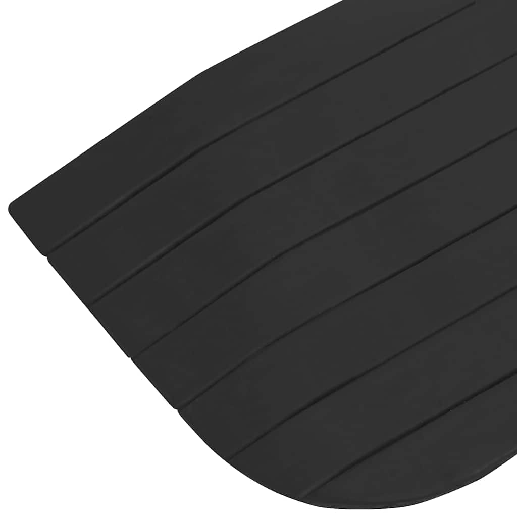 150971 vidaXL Threshold Ramps 2 pcs 110x21x2,5 cm Rubber