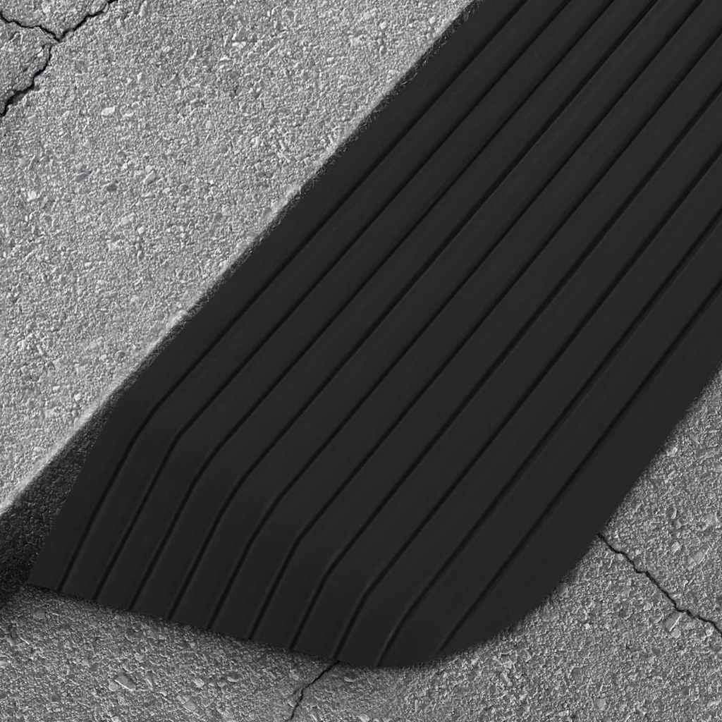 150972 vidaXL Threshold Ramp 110x32x3,8 cm Rubber