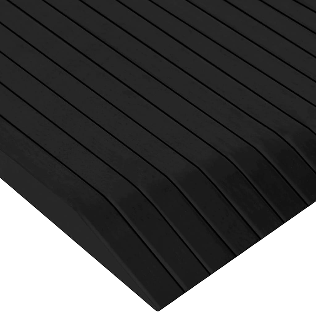 150975 vidaXL Threshold Ramps 2 pcs 110x41x5 cm Rubber