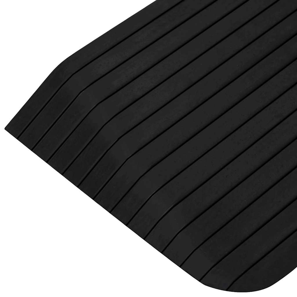 150975 vidaXL Threshold Ramps 2 pcs 110x41x5 cm Rubber