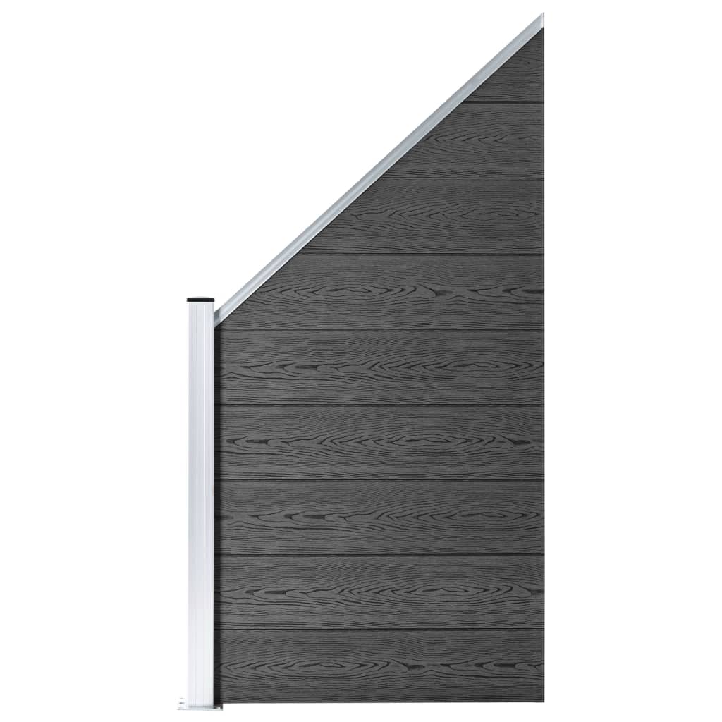 vidaXL Fence Panel Set WPC 965x