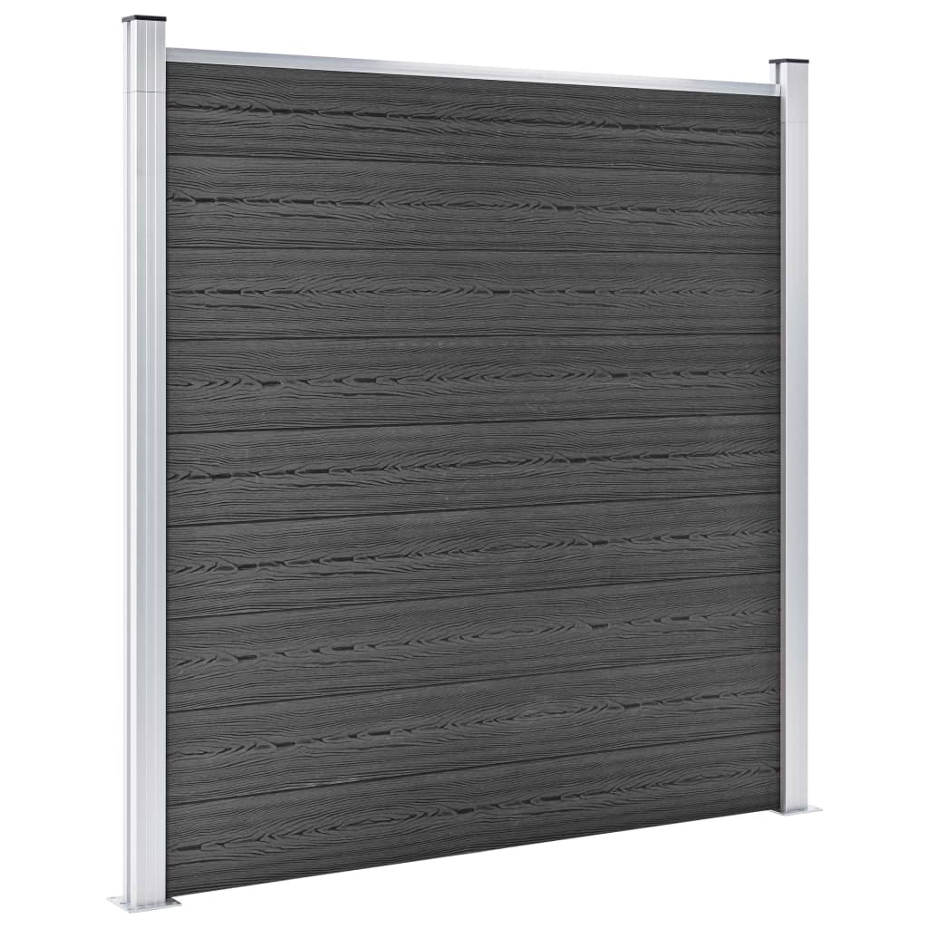 vidaXL Fence Panel Set WPC 1830x