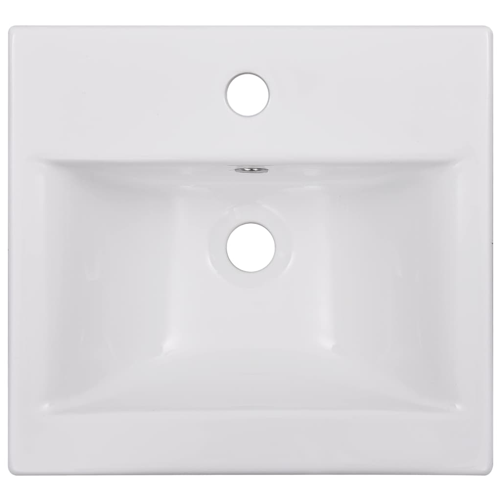 Bathroom Furniture Set White Engineered Wood