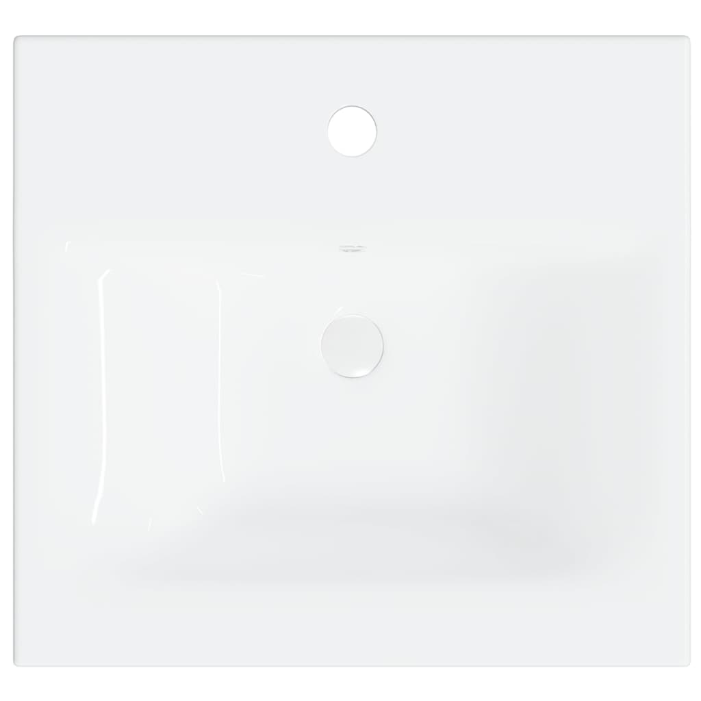 Bathroom Furniture Set | White | Engineered wood, acrylic, ceramic