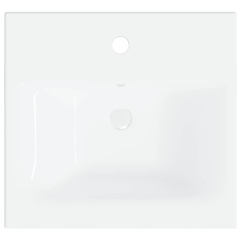 Bathroom Furniture Set | White | Engineered wood, Ceramic, Acrylic