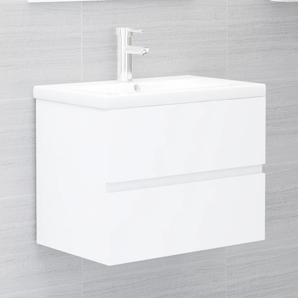 Bathroom Furniture Set | White | Engineered wood | Medium