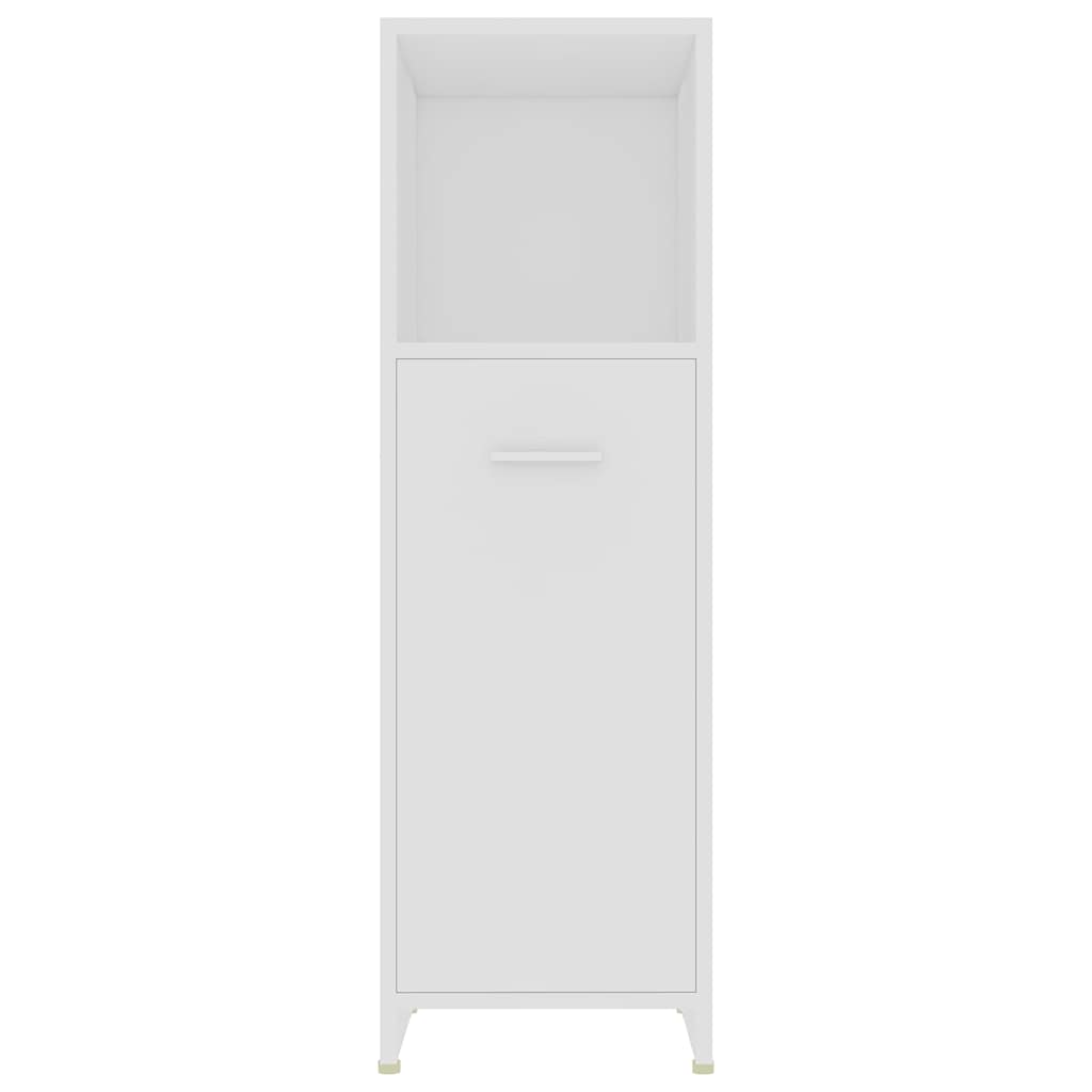 4 Piece Bathroom Furniture Set White