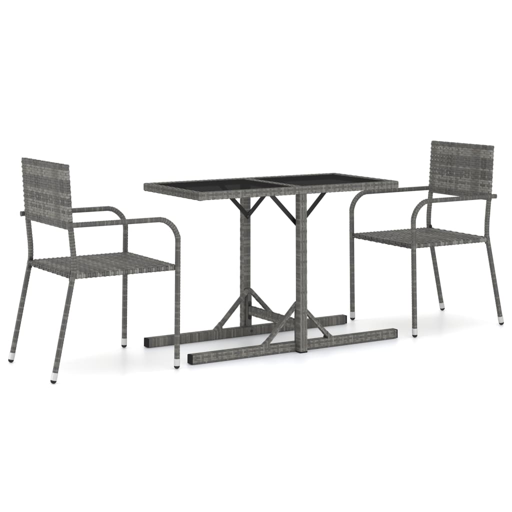 Dining Set | Anthracite, Grey