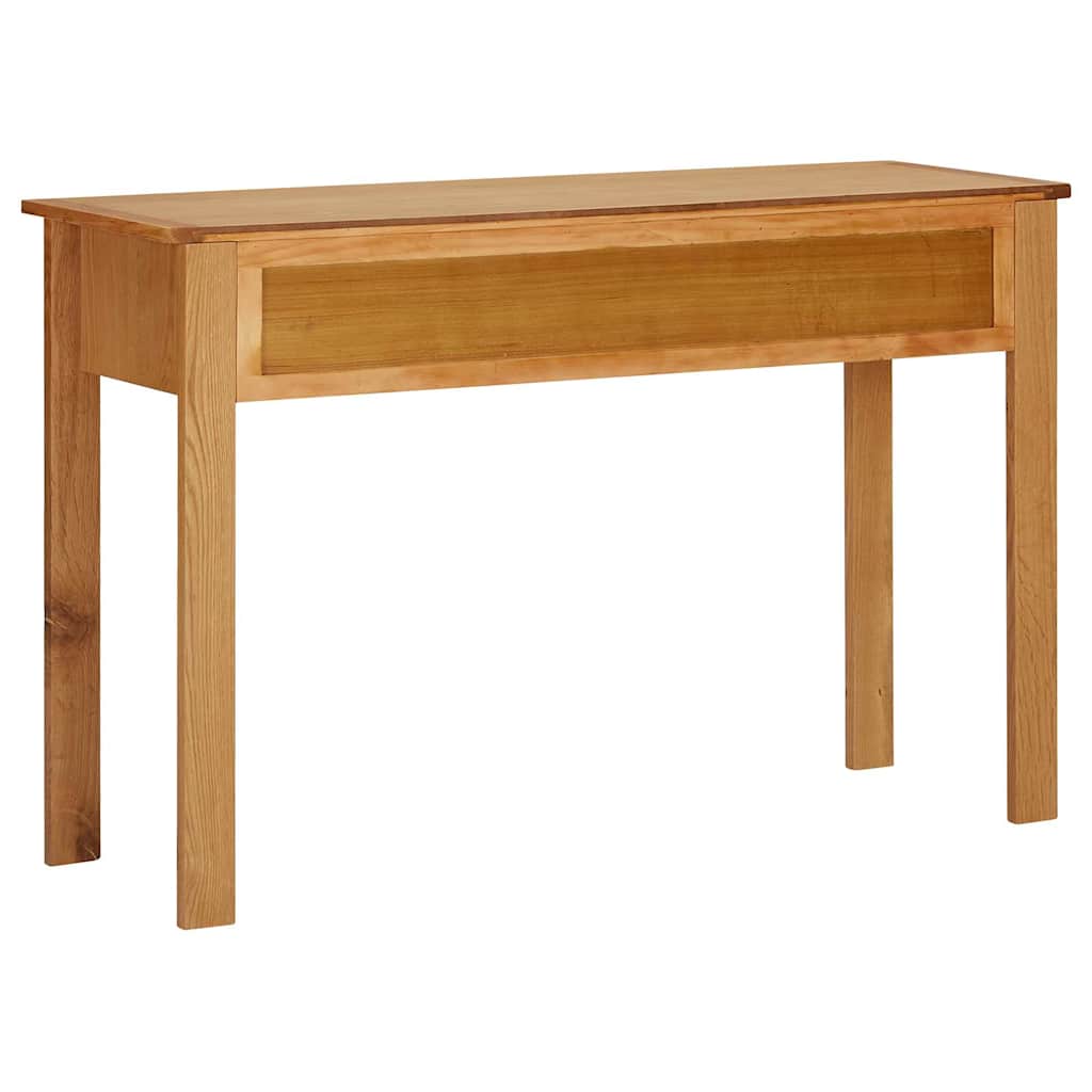 327437 vidaXL Dressing Table 110x40x75 cm Solid Oak Wood