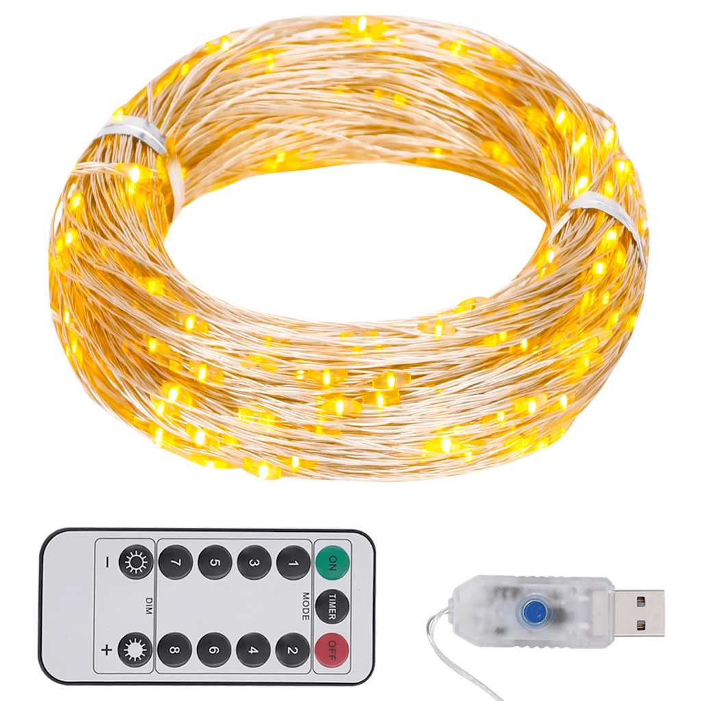 LED String met 150 LED's Warm Wit 15 m