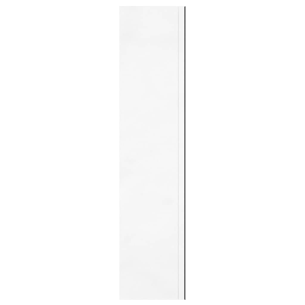 331525 vidaXL Bathroom Mirror Cabinet 60x15x75 cm MDF Shining White