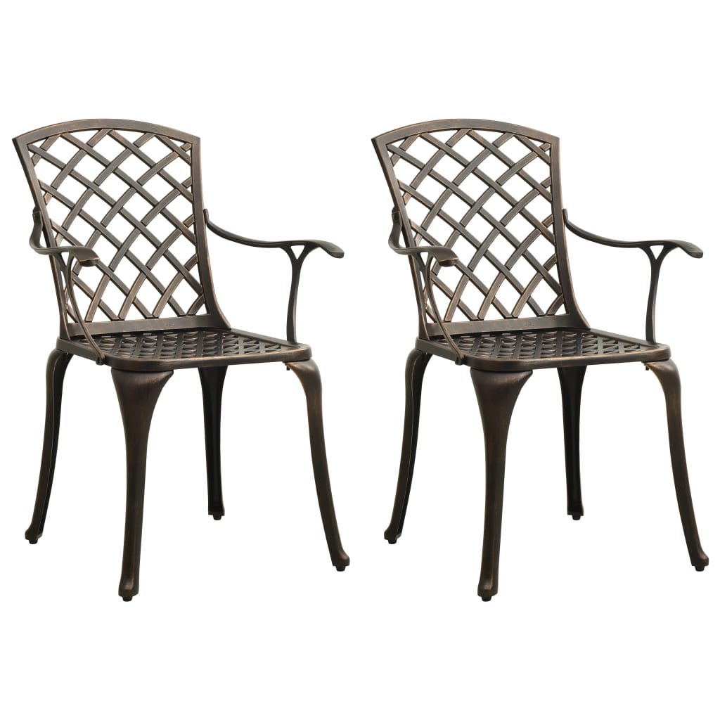 Bistro Set | Bronze | Cast aluminium | Standard | Durable | Bistro Set