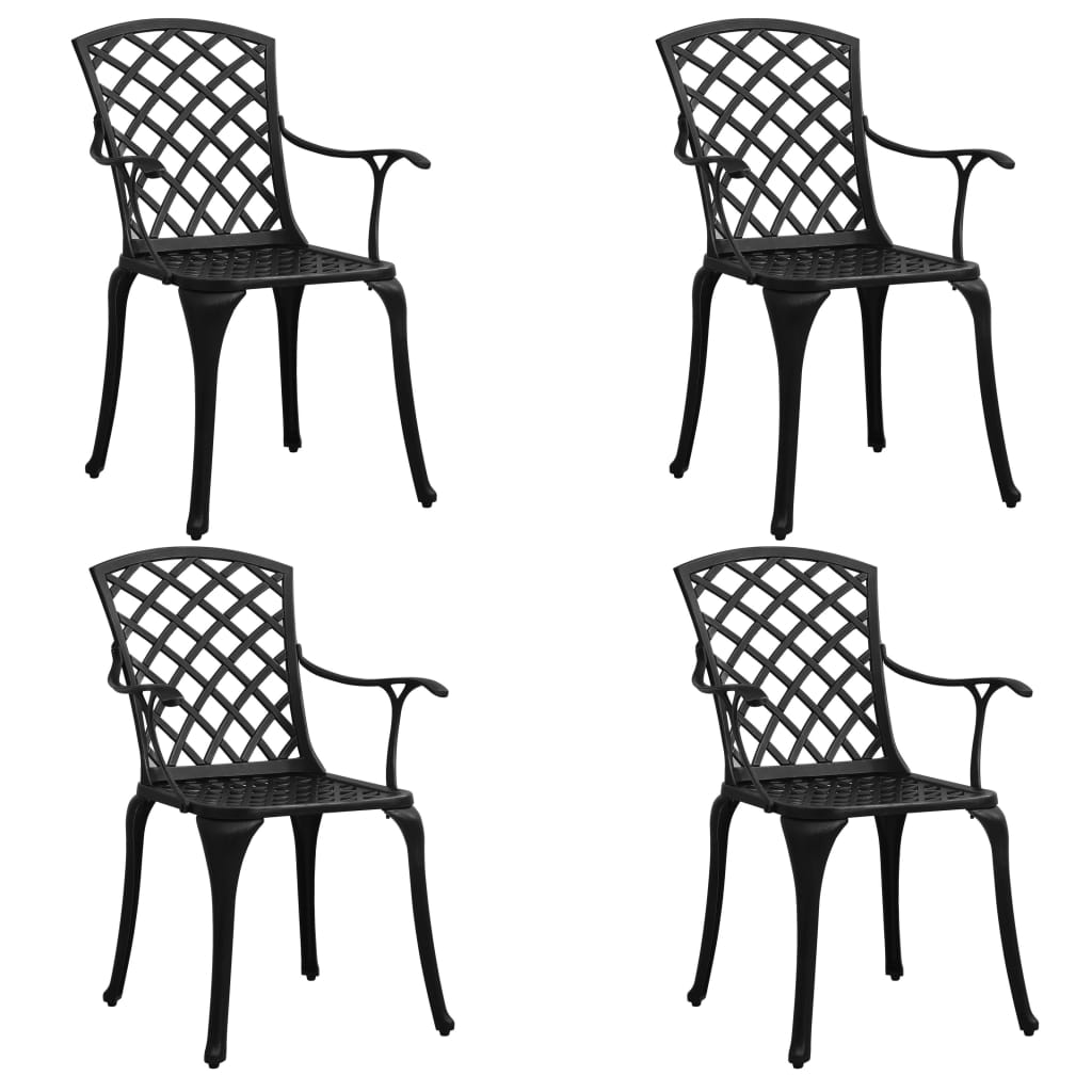 Bistro Set | Black | Cast Aluminium | Standard | Durable | Bistro Set
