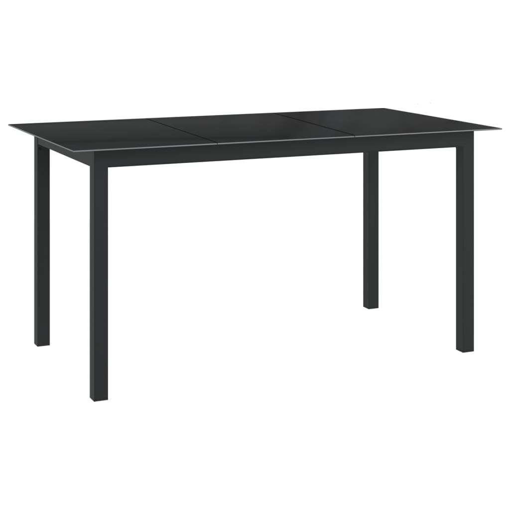 Dining Set | Anthracite | Aluminium | Medium | Adjustable Armrests