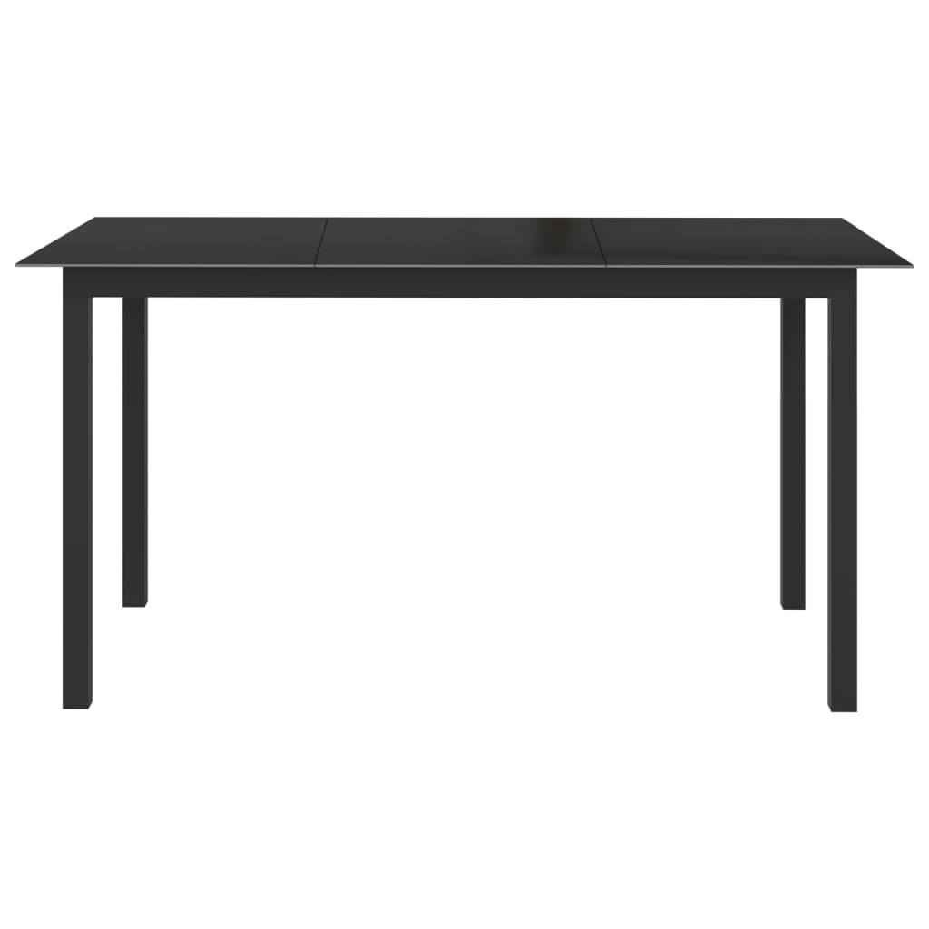 Dining Set | Anthracite | Aluminium | Medium | Adjustable Armrests