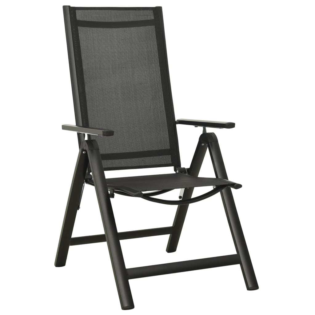 Dining Set | Anthracite | Aluminium | Medium | Adjustable Armrests