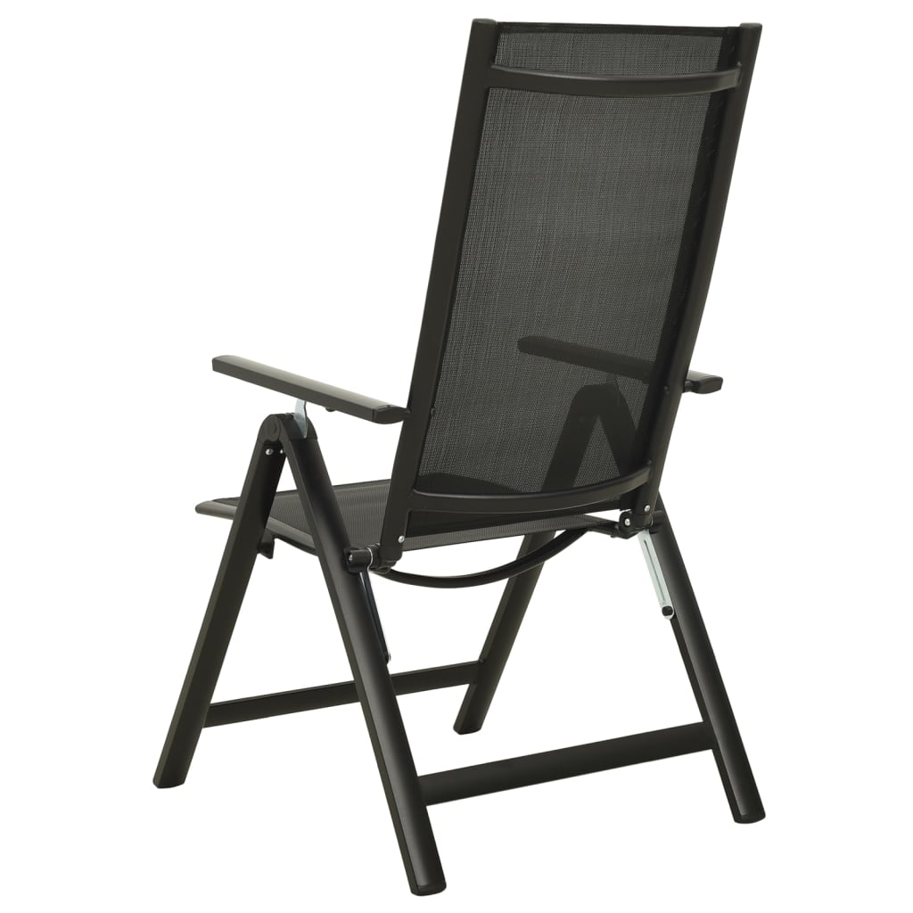 Dining Set | Anthracite | Aluminium | Medium | Adjustable Armrests