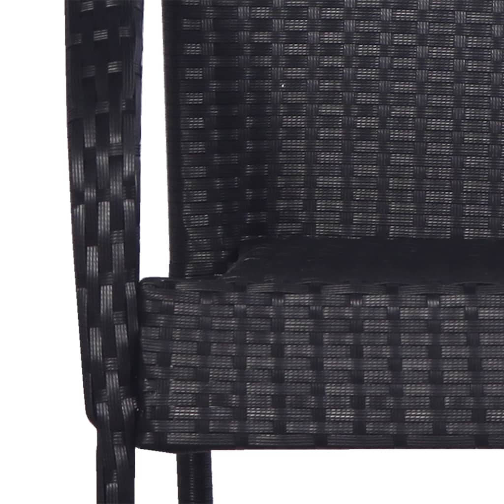 Dining Set | Black | Solid Acacia wood | Standard