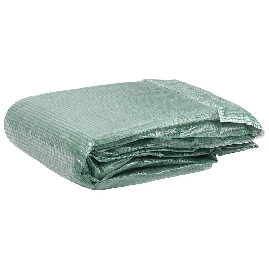 vidaXL Greenhouse Replacement Cover (9 m²) 300x300x200 cm Green