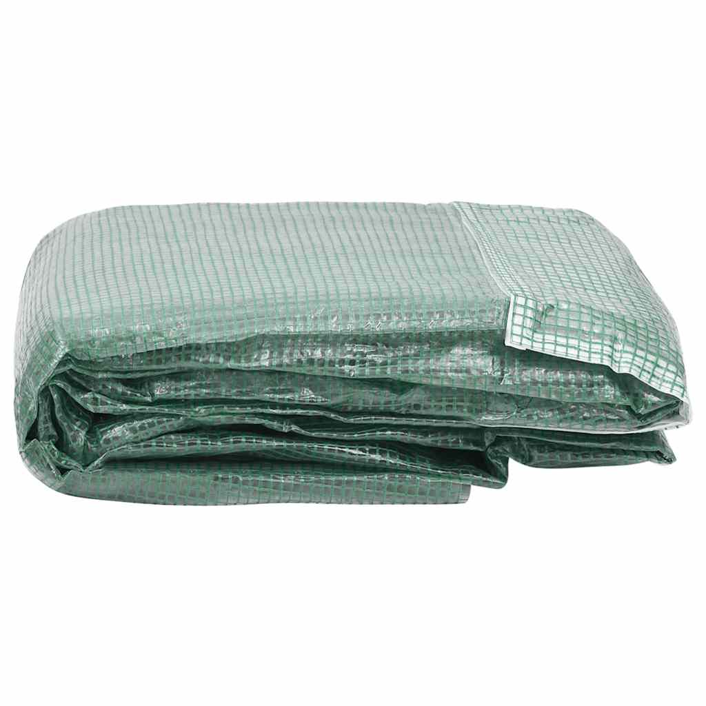 vidaXL Greenhouse Replacement Cover (9 m²) 300x300x200 cm Green