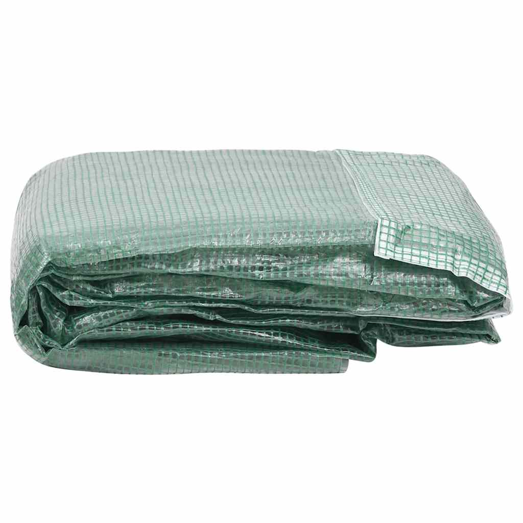 Greenhouse Replacement Cover (45 m²) 300x1500x200 cm Green