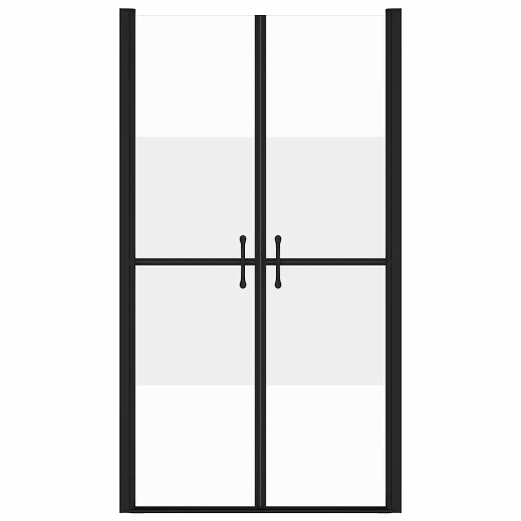 Shower Door Half Frosted ESG (73-76)x190 cm
