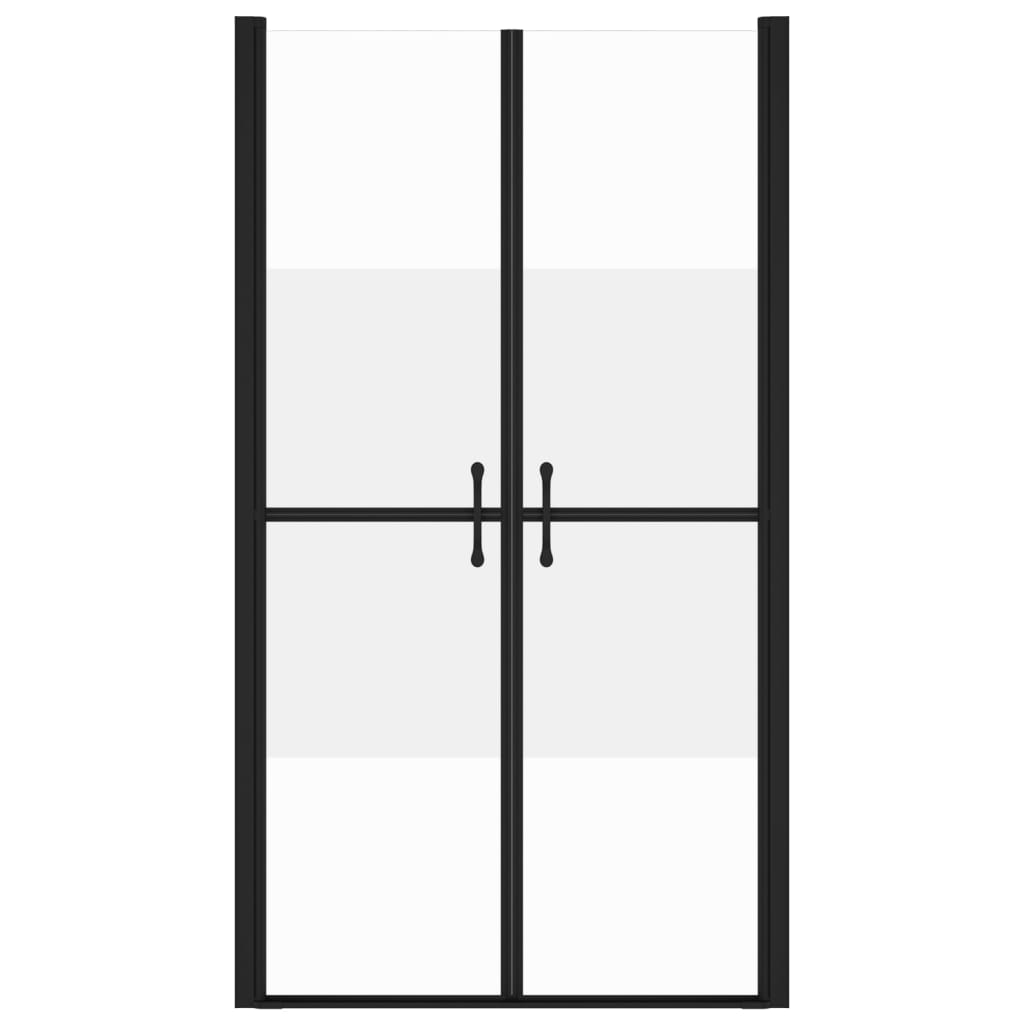 Shower Door Half Frosted ESG (83-86)x190 cm