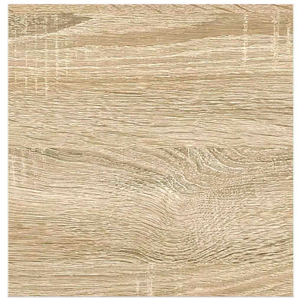 326568 vidaXL Floating Wall Shelves 2 pcs Oak and White 23x23,5x3,8 cm MDF