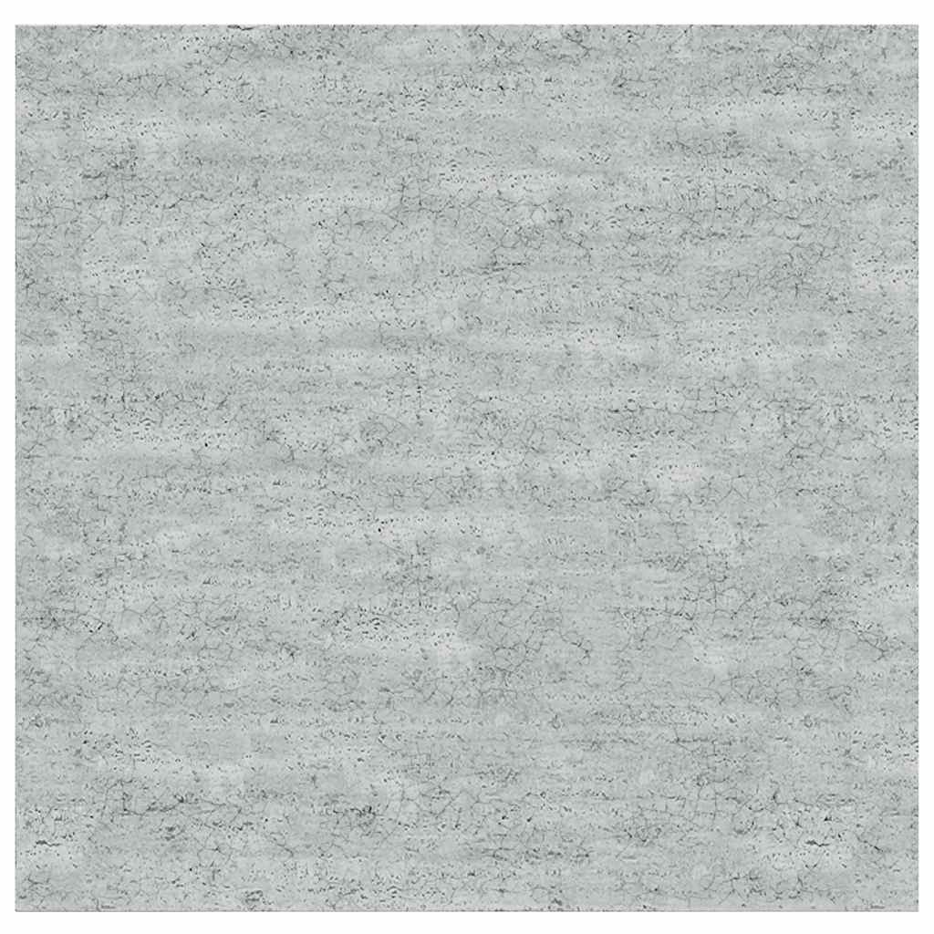 Floating Wall Shelf Concrete Grey 23x23.5x3.8 cm MDF
