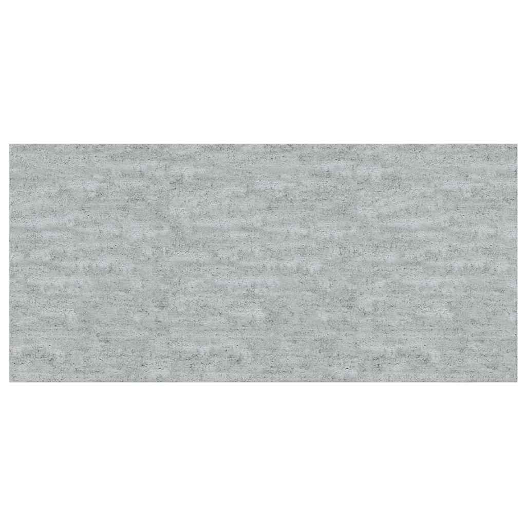 Floating Wall Shelves 2 pcs Concrete Grey 50x23x3.8 cm MDF