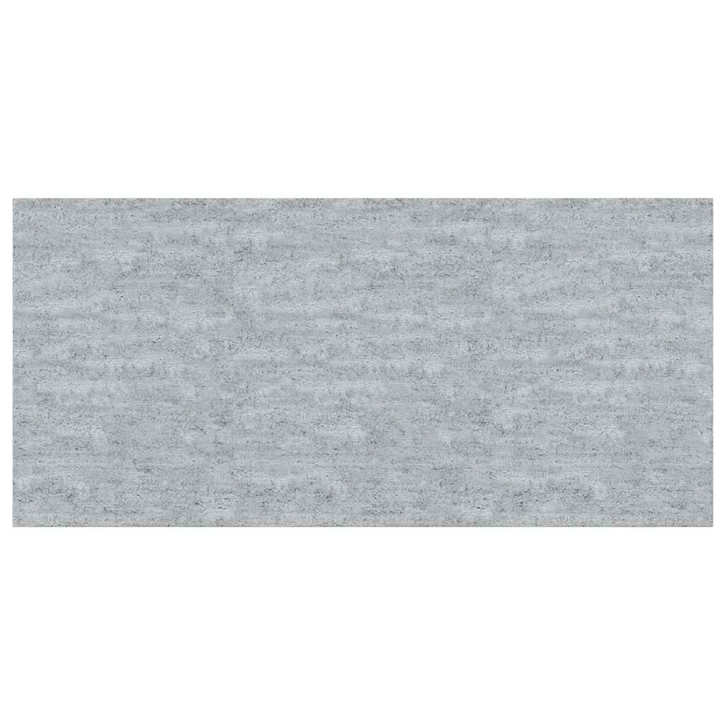 Floating Wall Shelves 4 pcs Concrete Grey 50x23x3.8 cm MDF