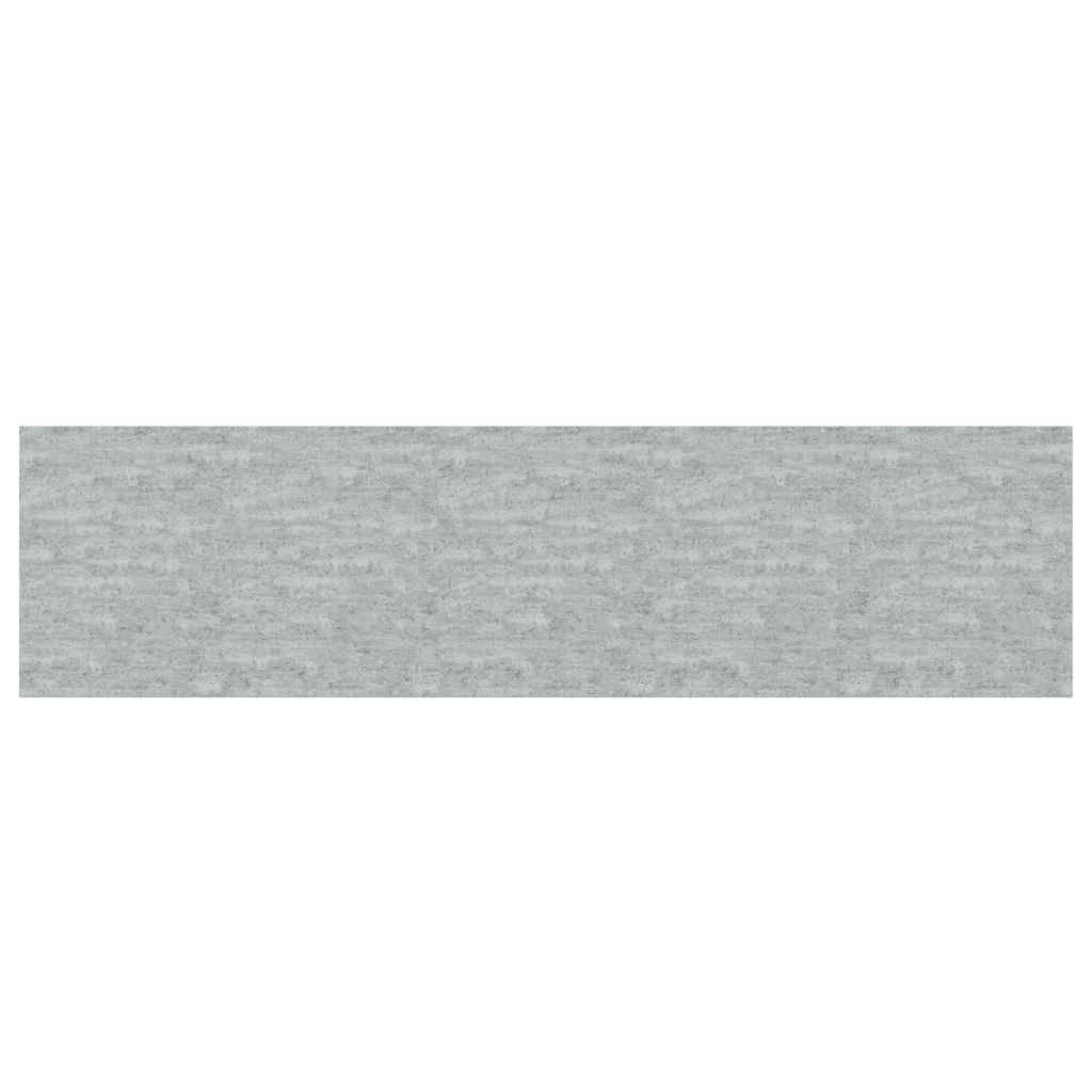 Floating Wall Shelf Concrete Grey 90x23.5x3.8 cm MDF