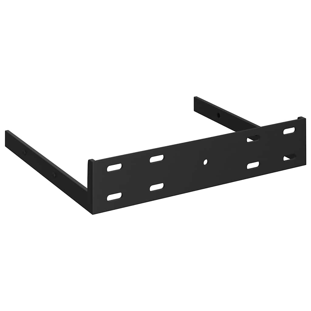 Wall Corner Shelves 4 pcs Concrete Grey 25x25x3.8 cm MDF
