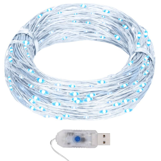 String Light | Cold White | Copper | Extra Long | Decorative Inlays