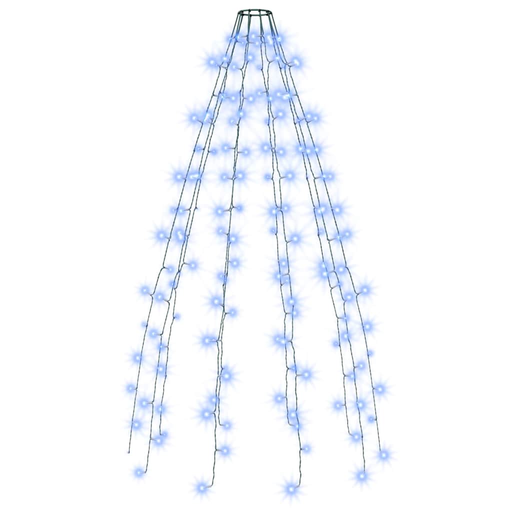 Tree Light | Blue | PVC | Fits 150 cm trees | LED Lights | Cone-shaped