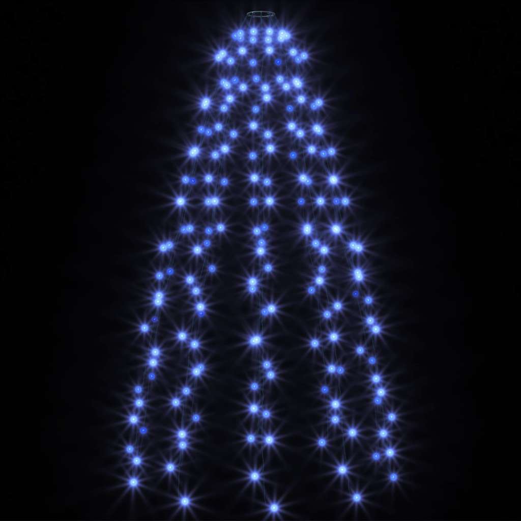 Tree Light | Blue | PVC | Fits 150 cm trees | LED Lights | Cone-shaped