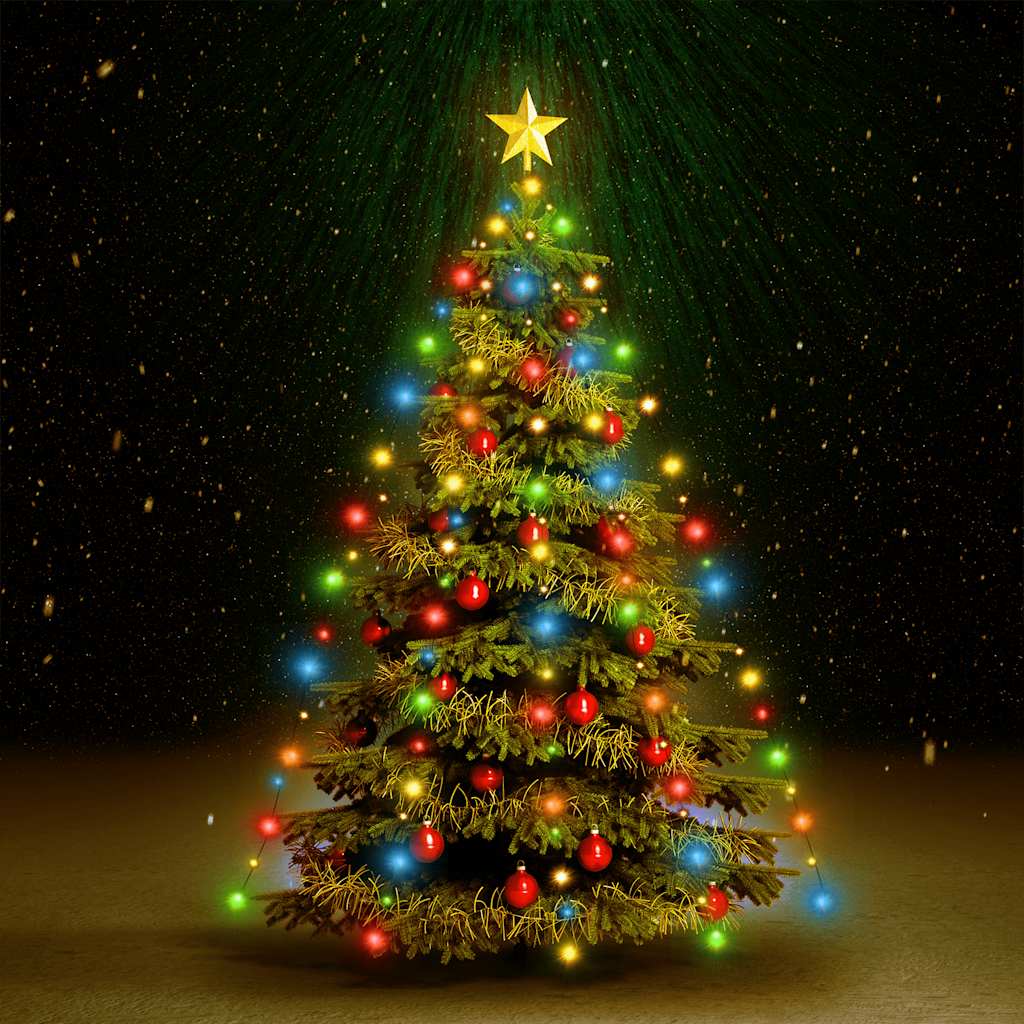 Tree Light | Colourful | PVC | Medium | Christmas Tree Lights