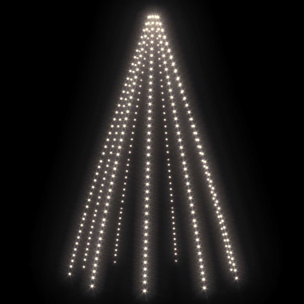 vidaXL Christmas Tree Net Lights with 400 LEDs Cold White 400 cm