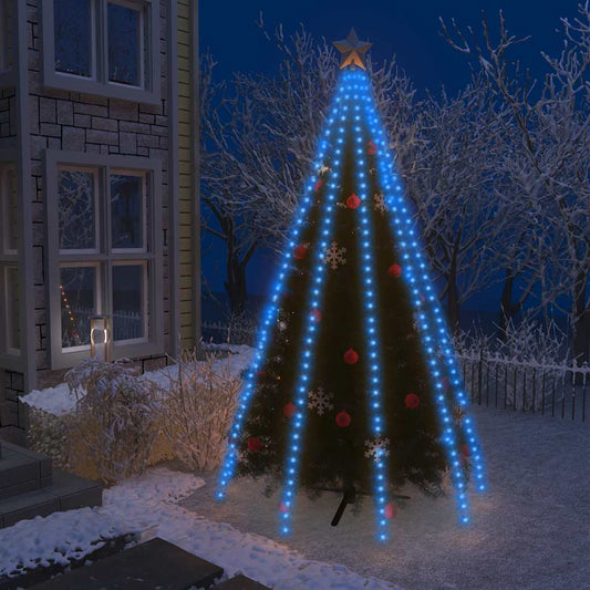 Christmas Tree Net Lights with 400 LEDs Blue 400 cm