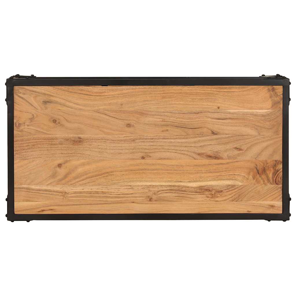 328264 vidaXL Coffee Table 90x45x35cm Solid Acacia Wood